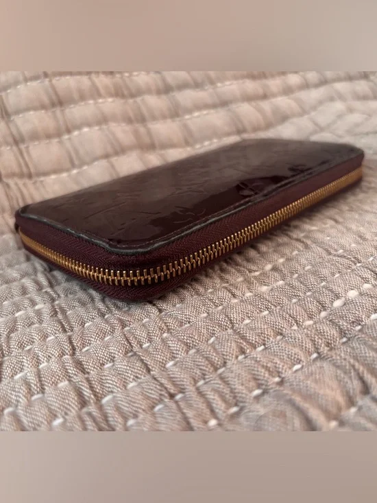 Louis Vuitton Vernis Patent Zippy Wallet - Amarante - Picture 6 of 10